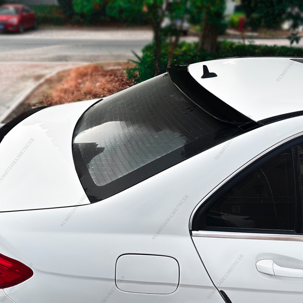 Đua Thể Thao Cho Xe Mercedes Benz C Hoặc C63 W204 2007 2008 2009 2010 2011 2012 2013 2014 Phía Sau Mái Cánh lướt gió Sedan Chỉnh Phụ Kiện Deflector