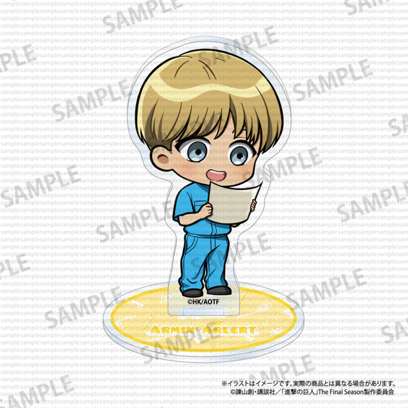 Tấn Công Titan Acrylic Đứng Chibi "Tấn Công Công Nhân" Phiên Bản Levi Q Ngộ nghĩnh Anime Hình Sưu Tập