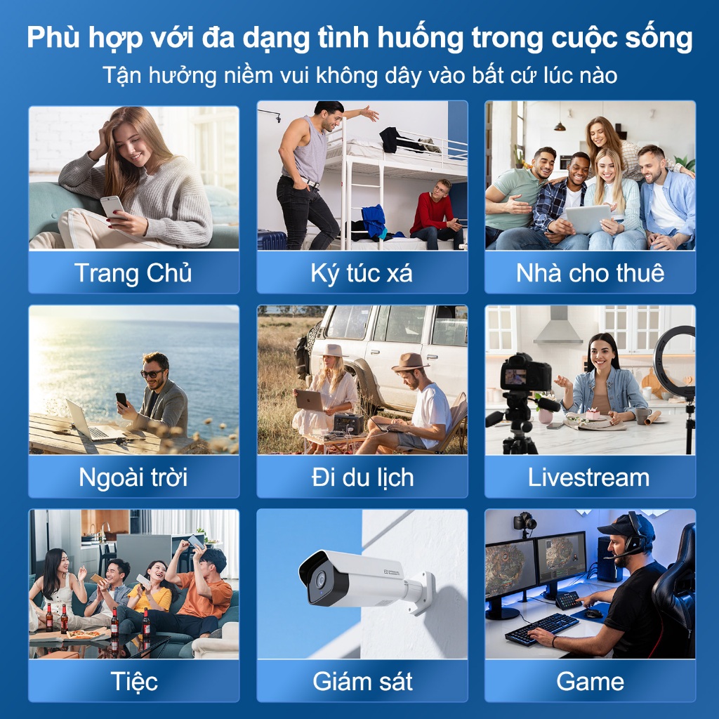 ZBTlink CPE7702 Cục Phát Wifi 4G Lắp Sim  Đường mở 300mbps 100m Cổng Lan và Micro USB Modem Wifi Openline cho tất cả các mạng | BigBuy360 - bigbuy360.vn