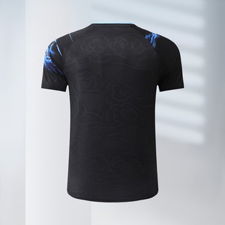 Áo thun bóng bàn Li Ning, tay ngắn thoáng khí và khô nhanh cho nam nữ