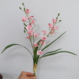 Hoa Lan Giả Cảm Ứng Như Thật Trang Trí Nhà Cửa Cao Cấp Hiện Đại Bó Kiếm Nhân Tạo Decor Phòng Khách Đám Cưới Sang Trọng Phụ Kiện Cắm Bình Gốm Đạo Cụ Chụp Ảnh Bắc Âu  Thẩm Mỹ Nội Thất Ban Công Văn Phòng Sảnh Tiệc Sự Kiện