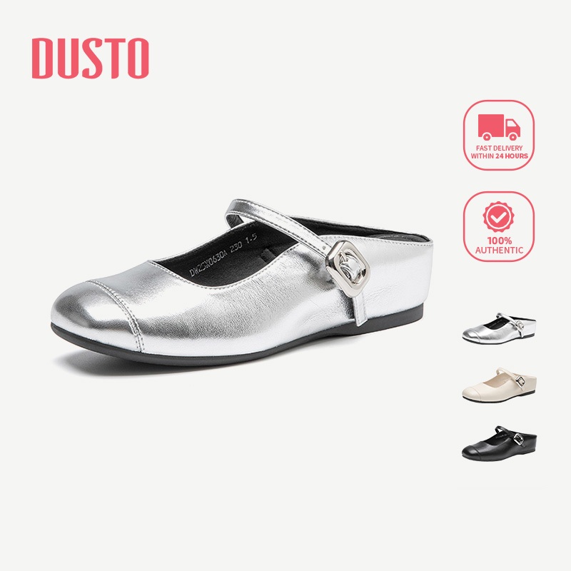 DUSTO Giày sục Mary Jane Dép Bên Trong Tăng Chiều Cao Giày Nữ Dép DW25X0629A