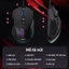 Acer Chuột Gaming Có Dây 12800 DPI Chuột Máy Tính Công Thái Học RGB với Cảm Biến Quang Học 8 Nút Lập Trình 12 Chế Độ Đèn Nền Phần Mềm Tùy Chỉnh Gán Phím DIY Rapid Fire Chuột Gaming USB Dùng Cho Laptop PC GM801