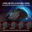 Acer Chuột Gaming Có Dây 12800 DPI Chuột Máy Tính Công Thái Học RGB với Cảm Biến Quang Học 8 Nút Lập Trình 12 Chế Độ Đèn Nền Phần Mềm Tùy Chỉnh Gán Phím DIY Rapid Fire Chuột Gaming USB Dùng Cho Laptop PC GM801