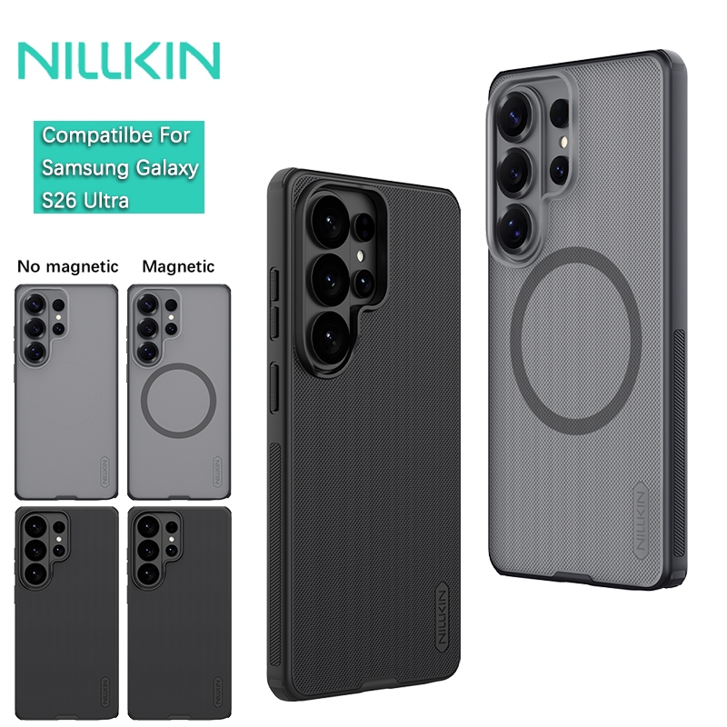 Nillkin Cho Samsung Galaxy S26 Ultra / S26 Plus / S26 + Super Frosted Shield Pro Từ Matte Nhựa Cứng Ốp lưng Vỏ Bảo Vệ