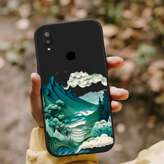 Dành Cho Vivo V7 V7 Plus V11 V11i V15 V15 Pro V19 V19 Neo V20 V20 SE V20 Pro V21 V21E 4G Vỏ Điện Thoại Phong Cảnh Đẹp Mềm TPU Ốp Lưng Silicon Chống Sốc