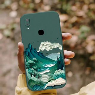 Dành Cho Vivo V7 V7 Plus V11 V11i V15 V15 Pro V19 V19 Neo V20 V20 SE V20 Pro V21 V21E 4G Vỏ Điện Thoại Phong Cảnh Đẹp Mềm TPU Ốp Lưng Silicon Chống Sốc