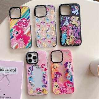 Dành Cho iPhone 17 16 15 14 13 12 Pro Max Little Pony Họa Tiết Ốp Lưng iPhone 17 TPU Mềm Trong Suốt Chống Sốc iPhone 16 15 Plus