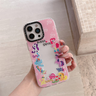 Dành Cho iPhone 17 16 15 14 13 12 Pro Max Little Pony Họa Tiết Ốp Lưng iPhone 17 TPU Mềm Trong Suốt Chống Sốc iPhone 16 15 Plus