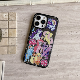 Dành Cho iPhone 17 16 15 14 13 12 Pro Max Little Pony Họa Tiết Ốp Lưng iPhone 17 TPU Mềm Trong Suốt Chống Sốc iPhone 16 15 Plus