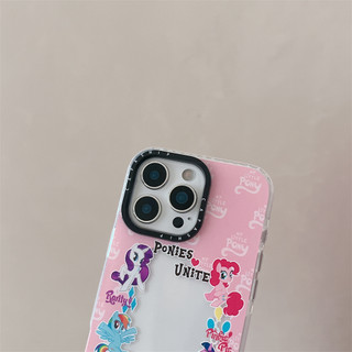 Dành Cho iPhone 17 16 15 14 13 12 Pro Max Little Pony Họa Tiết Ốp Lưng iPhone 17 TPU Mềm Trong Suốt Chống Sốc iPhone 16 15 Plus