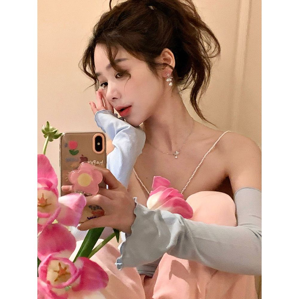 Bông tai ngọc trai bướm Kẹp tai cao cấp Phong cách nữ không gỉ