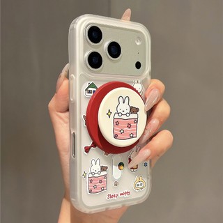 Ốp lưng có họa tiết thỏ ngủ cho iPhone 11 12 Pro 13 Pro Max 15 Pro Max 14 16 Pro 16 Plus 17 Air 17 Pro 17 Pro Max