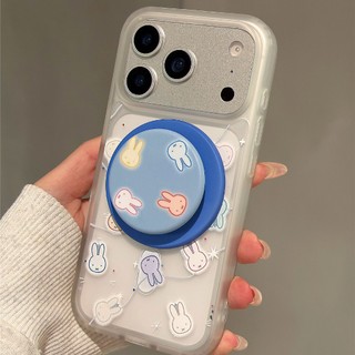 Ốp lưng họa tiết đầu thỏ Miffy dễ thương cho iPhone 11 12 Pro 13 Pro Max 15 Pro Max 14 16 Pro 16 Plus 17 Air 17 Pro 17 Pro Max