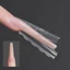 Mô hình mảnh móng tay 60 chiếc Khuôn làm móng tay Sandwich mở rộng nhanh Không xây dựng Hình thang dài hình bầu dục pha lê quang trị liệu làm móng tay