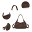 Simi Bag Túi đeo chéo nách xếp li Thiết kế thích hợp Túi đeo vai dây rút có thể điều chỉnh Dây đeo vai Túi đeo chéo