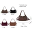 Simi Bag Túi đeo chéo nách xếp li Thiết kế thích hợp Túi đeo vai dây rút có thể điều chỉnh Dây đeo vai Túi đeo chéo
