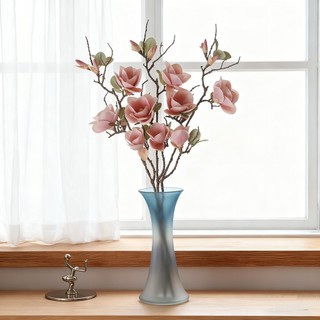 Cành Hoa Mộc Lan Giả Decor Cao Cấp 78cm Giống Thật Trang Trí Nhà Cửa Phòng Khách Sang Trọng Phụ Kiện Chụp Ảnh Studio Vintage Cắm Bình Nghệ Thuật Bông Lụa Nhân Tạo Đẹp Tự Nhiên Quà Tặng Ý Nghĩa Phong Cách Bắc Âu Hiện Đại Không Phai Màu Bền