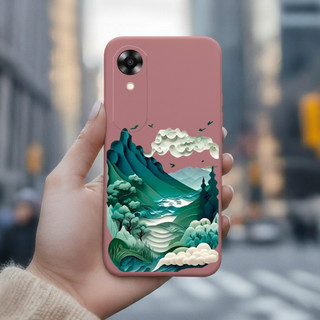 Dành Cho OPPO A71 A71K A74 A76 A77 5G A78 A79 5G A83 A93 A94 A95 A96 4G A98 5G OPPO A1601 F1S Ốp lưng TPU Mềm Mại Ốp Lưng Bảo Vệ Chống Sốc