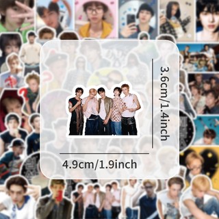 70 Chiếc Kpop Hàn Quốc Bé Trai Nhóm CORTIS Dán DIY Điện Thoại Nhật Ký Chống Nước Miếng Dán Quạt Quà Tặng