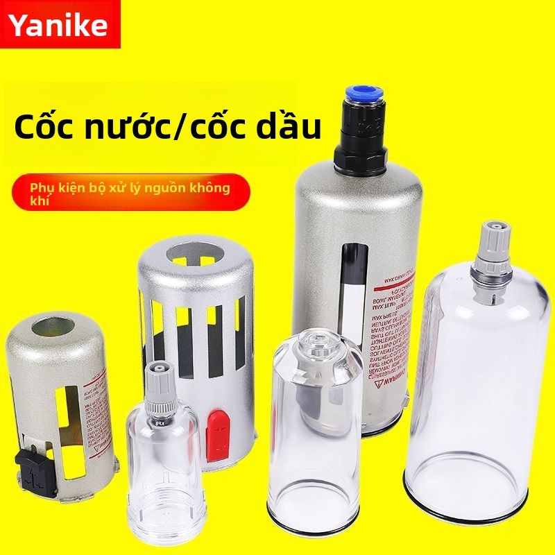 AW Dầu Tách Nước Cốc Nước Lọc Cốc Dầu ALSMC Loại AFR / BFC Tự Động Thoát Nước Cốc AF
