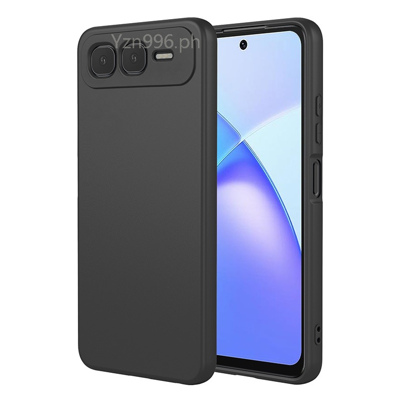 4in1 Dành Cho Infinix Smart 10 Plus Ốp Điện Thoại Thông Minh 10 10HD 9 8 Ốp Điện Thoại Silicon Mềm + Màng Bảo Vệ Gốm + Phim Ống Kính + Ốp Lưng