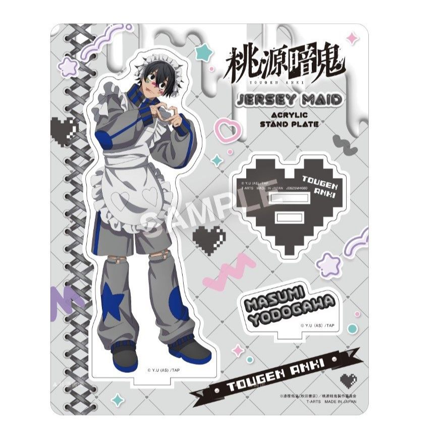 [Togen Anki / Ankoku no Kishi] Đế Acrylic Akio Kazunatsu Shun Mutsunoya Arata Anime Hình Merch
