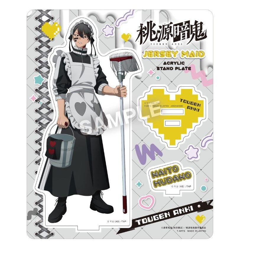 [Togen Anki / Ankoku no Kishi] Đế Acrylic Akio Kazunatsu Shun Mutsunoya Arata Anime Hình Merch