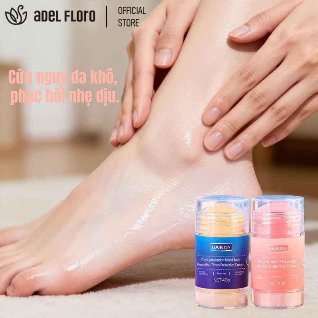 Kem Vaseline Adel Dưỡng Ẩm Sâu Chăm Sóc Da Chân Tay Khô, Môi Nứt Nẻ - Dưỡng Thể Toàn Thân
