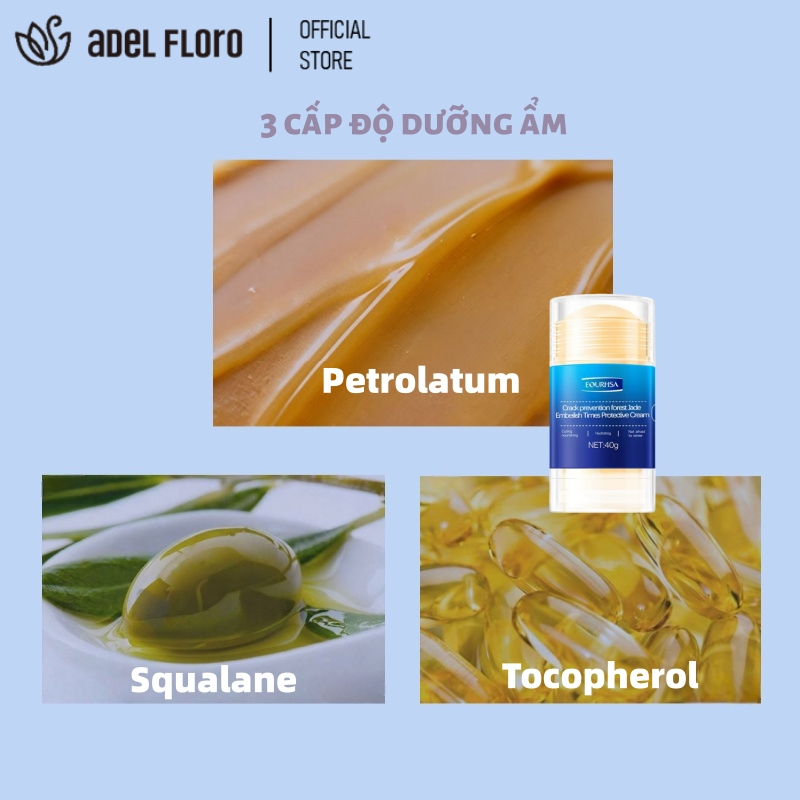 Kem Vaseline Adel Dưỡng Ẩm Sâu Chăm Sóc Da Chân Tay Khô, Môi Nứt Nẻ - Dưỡng Thể Toàn Thân