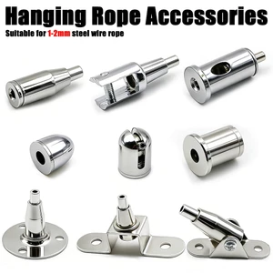 Móc dây thép tự khóa [Kait Wayar] Kẹp treo có thể điều chỉnh cho khung ảnh & màn hình bảng quảng cáo