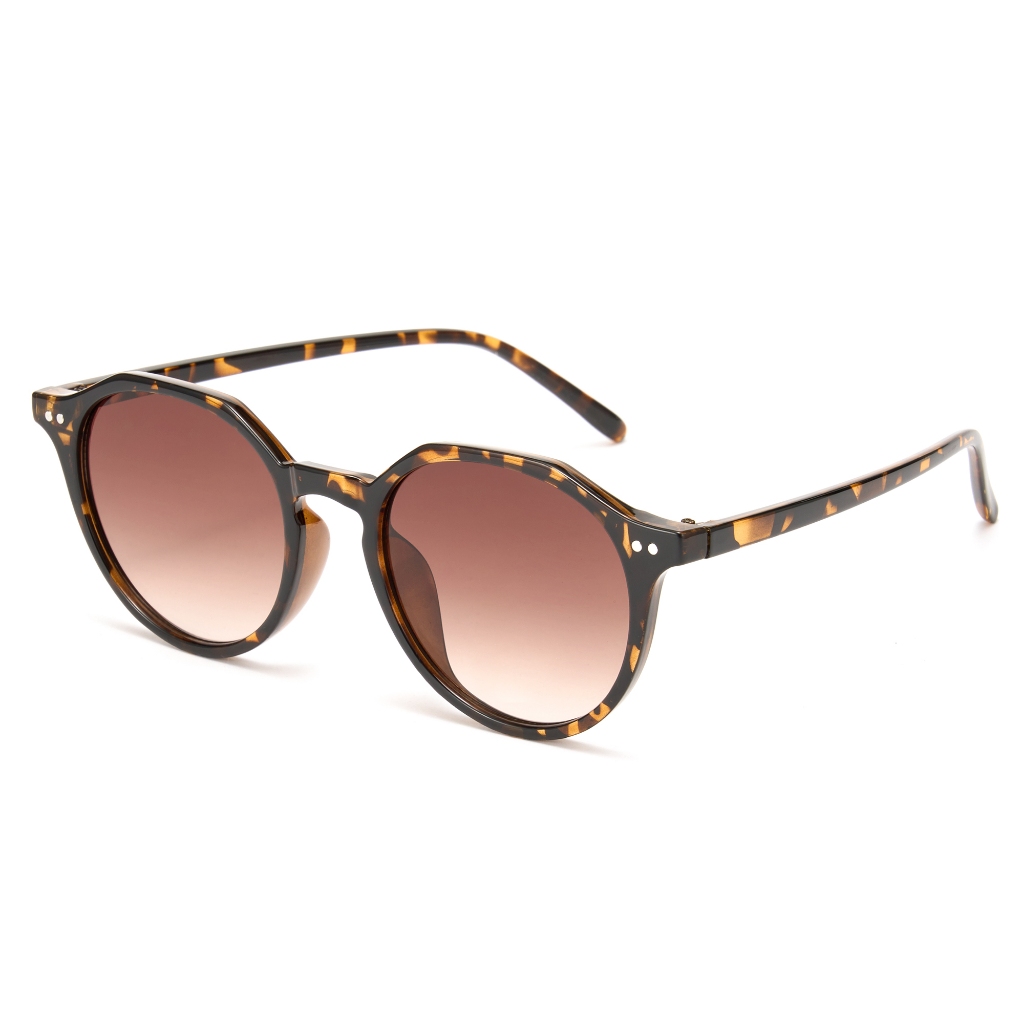 Cyxus Kính Râm Unisex Phong Cách Nhật Bản Retro Thanh Lịch Gọng Hình Tròn Cổ Điển Bảo Vệ Mắt Khỏi Tia UV Hiệu Quả 1251