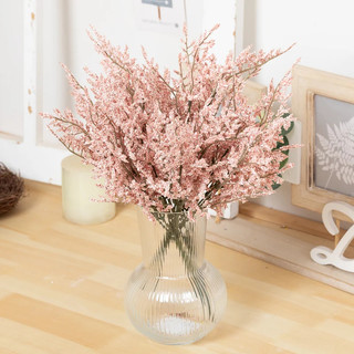Hoa Lụa Giả Cỏ Đuôi Chồn 35cm Decor Phòng Khách Bắc Âu Đẹp Cành Cây Trang Trí Bàn Làm Việc Kệ Sách Cắm Bình Lọ Thủy Tinh Phụ Kiện Chụp Ảnh Lookbook Phong Cách Tối Giản Hiện Đại Bông Tơi Xốp Màu Pastel Nhã Nhặn