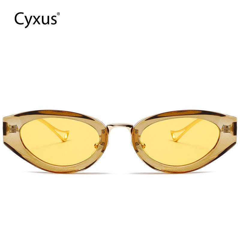 Cyxus Kính Mát Nữ Gọng Mắt Mèo Thời Trang Chống UV400 Chống Chói Lái Xe Ngoài Trời Hằng Ngày 1263