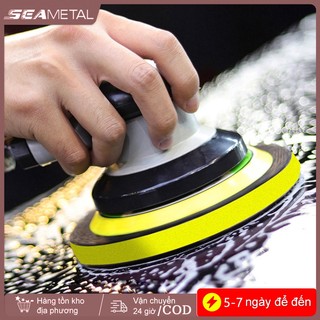 SEAMETAL 3 / 4 / 5 / 6 Inch Rửa Xe Miếng Đánh Bóng Xe Làm Đẹp Đĩa Bùn Khí Nén Bùn Mài Đĩa Ô Tô Dụng Cụ Vệ Sinh