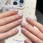 Lusi White Cat 's Eye Nail Polish Keo phong cách mới Hạt thủy tinh Satin tinh tế đặc biệt cho móng tay mắt mèo