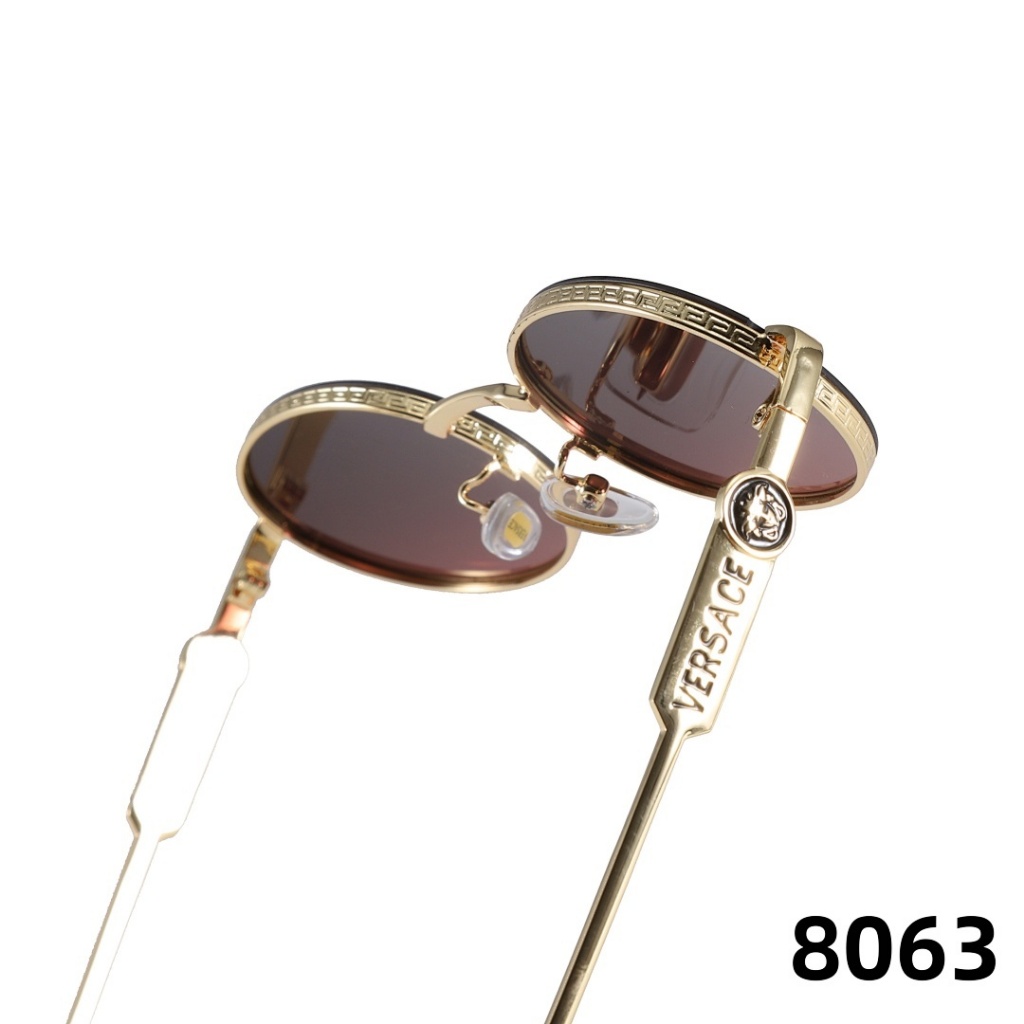 Mới Retro Thiết Kế Thời Trang Cao Cấp Kim Loại Khung Tròn Unisex Kính Mát Cho Kỳ Nghỉ Và Du Lịch Thông Thường...