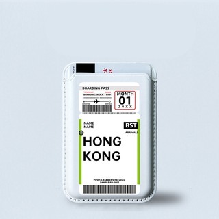 Giá đỡ thẻ ví thiết kế vé máy bay cá nhân cho iPhone 15pro 15promax 14 14promax 14 pro 16 16 plus 16 Pro Max 17air17 promax