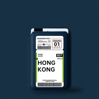 Giá đỡ thẻ ví thiết kế vé máy bay cá nhân cho iPhone 15pro 15promax 14 14promax 14 pro 16 16 plus 16 Pro Max 17air17 promax