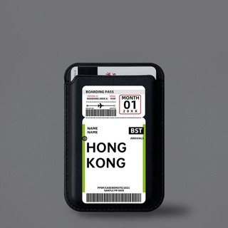 Giá đỡ thẻ ví thiết kế vé máy bay cá nhân cho iPhone 15pro 15promax 14 14promax 14 pro 16 16 plus 16 Pro Max 17air17 promax