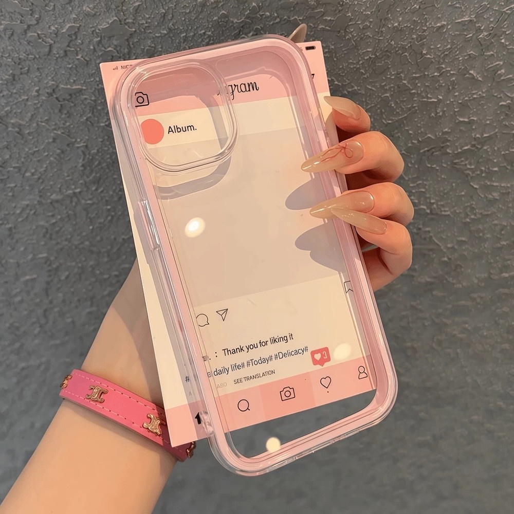 Ốp Điện Thoại Đơn Giản 2 ni 1 Cho iPhone 17 Pro Max 16 Plus 15 14 13 12 11 Vỏ Bảo Vệ Chống Sốc