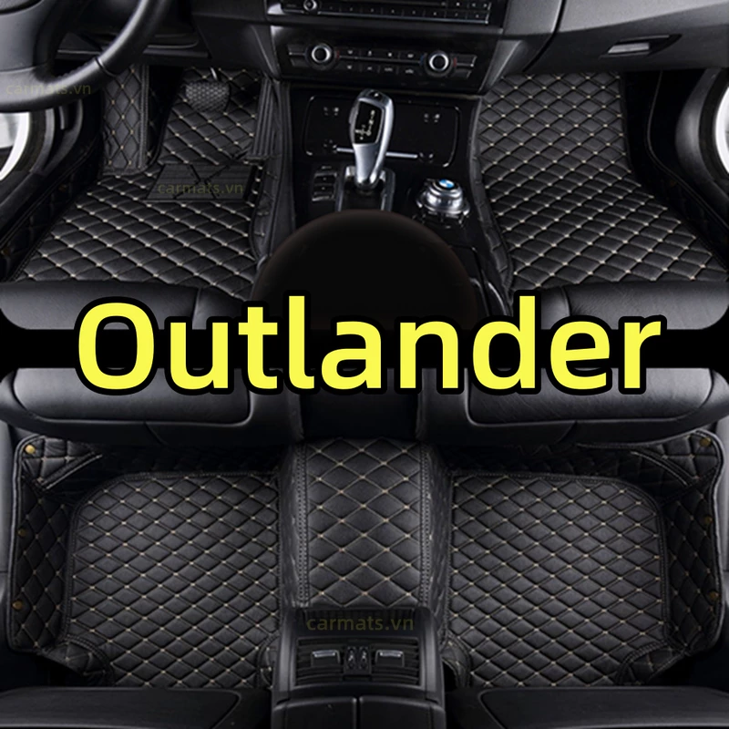 【Mitsubishi Outlander】(Hàng sẵn có) Đệm sàn xe - Đệm chân / Đệm sàn / Đệm đạp / Đệm thảm ô tô - Bền với nước và bụi — ảnh 1