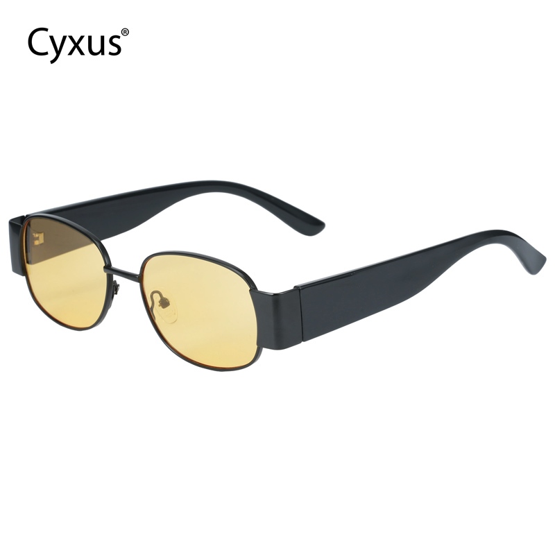 Cyxus Kính Mát Cho Nữ Thiết Kế Gọng Hình Tròn Retro Thanh Lịch Chống UV400 Chống Chói Phù Hợp Lái Xe An Toàn Và Thời Trang 1248