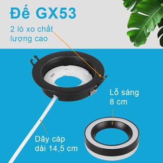 Đèn LED âm trần đèn led đèn ốp trần   Ba màu Nhôm Acrylic đồ decor Chiếu sáng nội thất