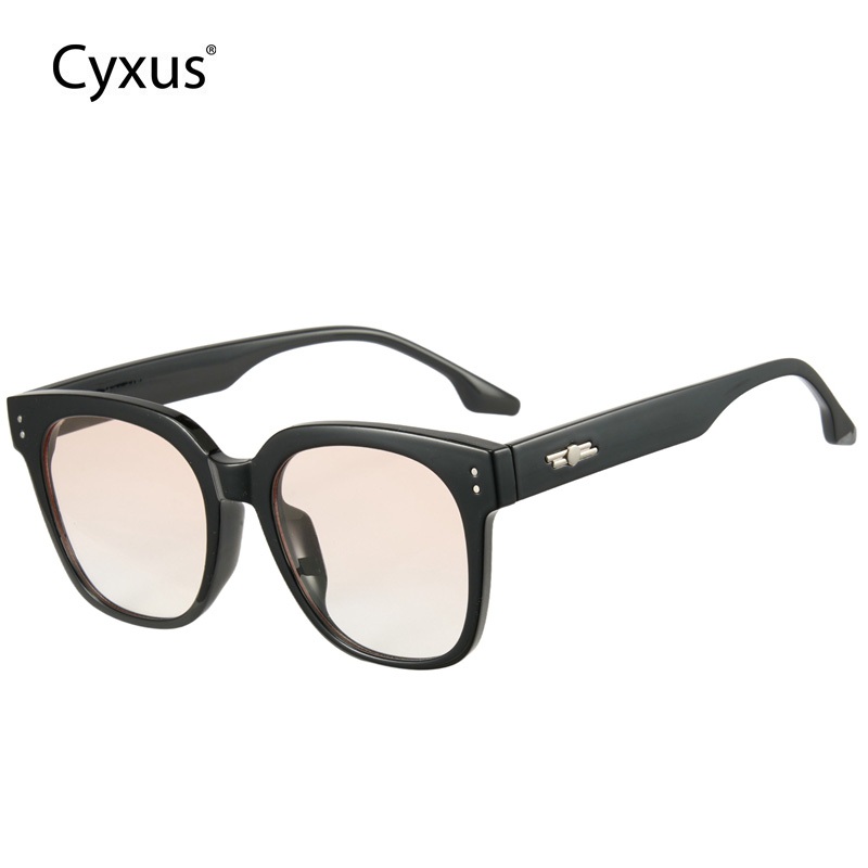 Cyxus Kính Mát Thời Trang Y2K Gọng Vuông Unisex Chống Tia UV400 Phù Hợp Thể Thao Ngoài Trời Và Đạp Xe 1241