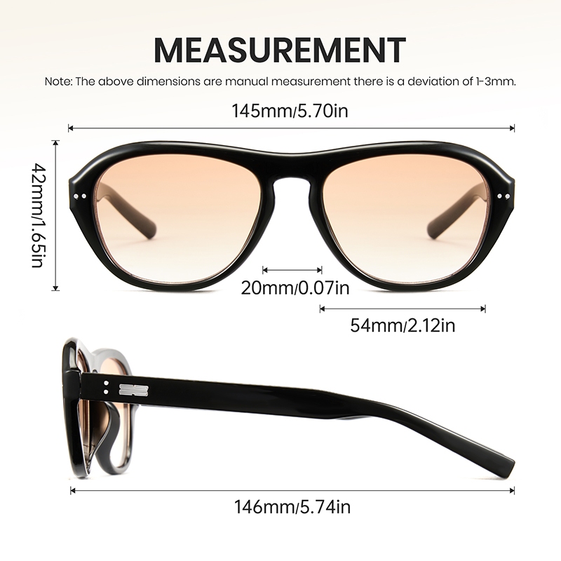 Cyxus Kính Mát Kính Râm Oval Retro Nam Nữ Chống Tia UV400 Hoàn Hảo Cho Đi Biển Lễ Hội Âm Nhạc Mua Sắm Và Du Lịch 1239