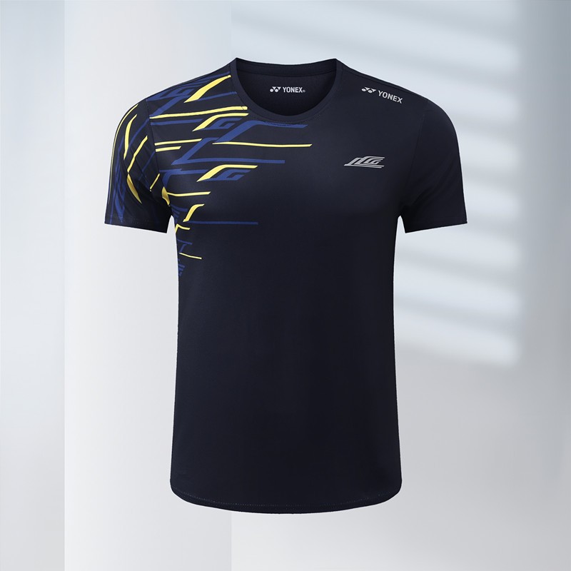 Áo sơ mi cầu lông YONEX tay ngắn, phù hợp tập luyện và thi đấu cho nam và nữ