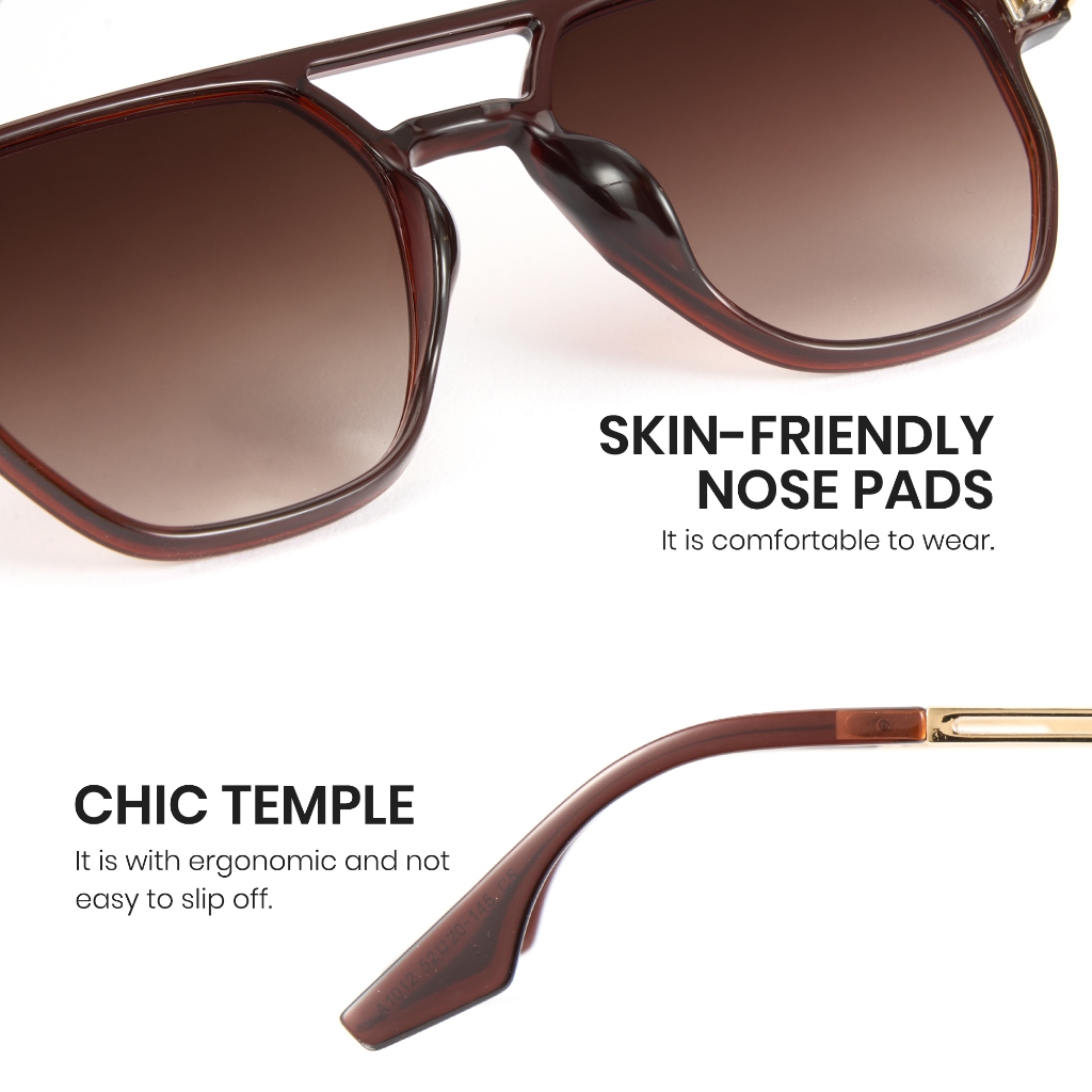 Cyxus Kính Mát Aviator Nữ Thời Thượng Chống Tia UV400 Hoàn Hảo Cho Đi Biển Lễ Hội Âm Nhạc Và Mua Sắm 1195