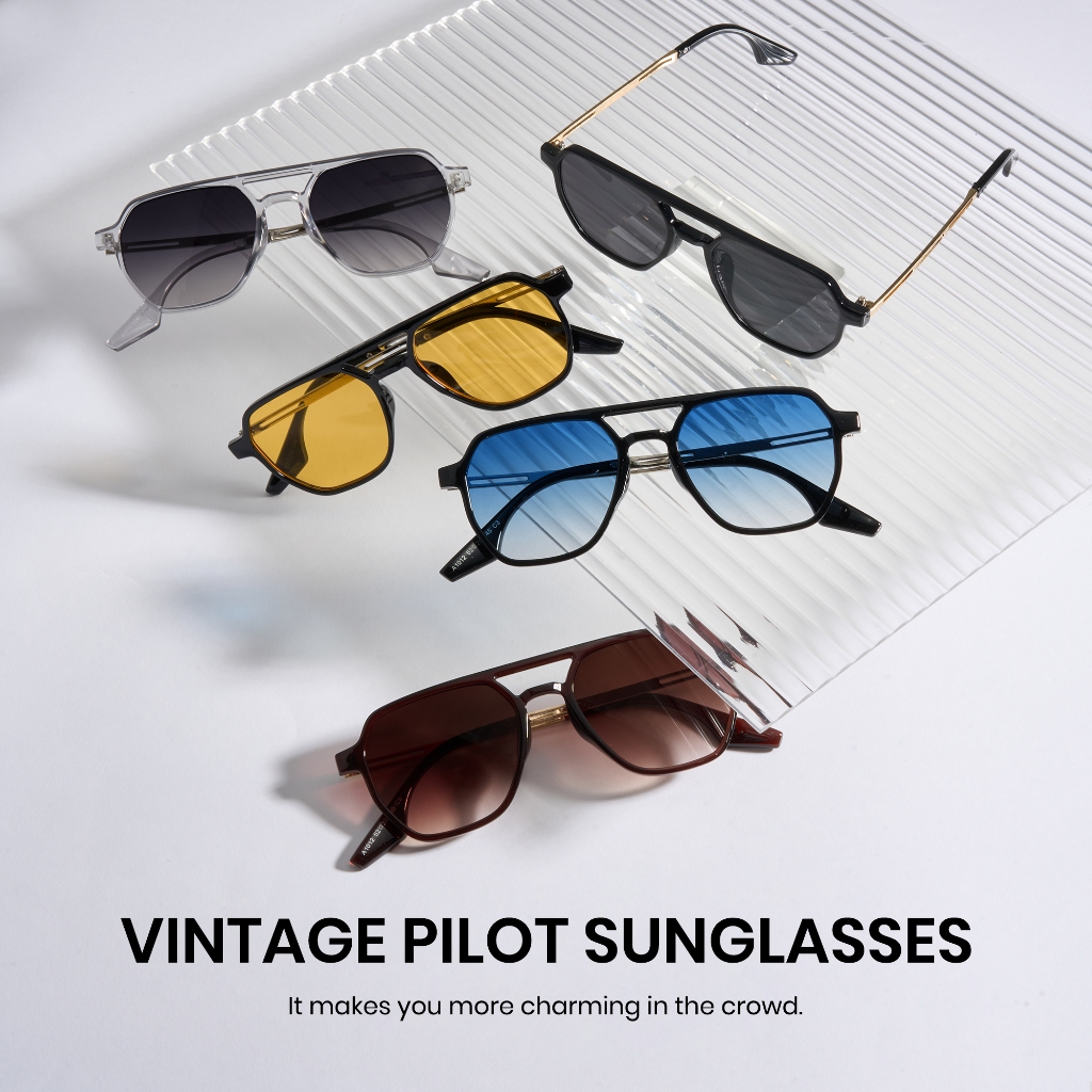 Cyxus Kính Mát Aviator Nữ Thời Thượng Chống Tia UV400 Hoàn Hảo Cho Đi Biển Lễ Hội Âm Nhạc Và Mua Sắm 1195