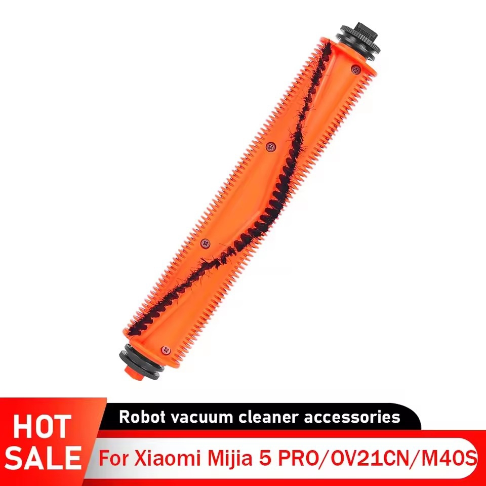 Bàn chải lăn tỉa cho Xiaomi 5 PRO OV21CN M40S Đính kèm sàn cứng Bàn chải chính chống rối